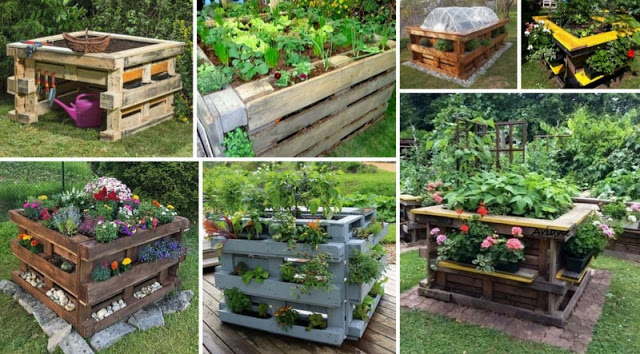 How to make a DIY garden bed from pallets | My desired home