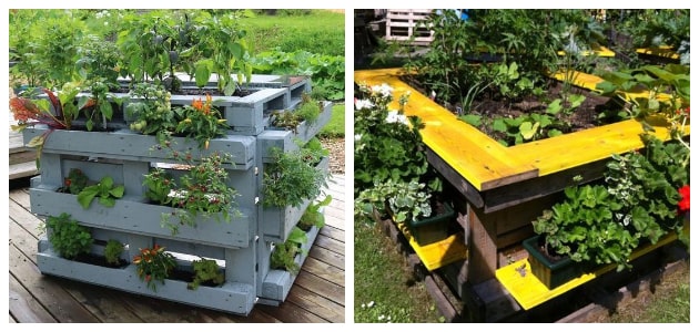 How to make a DIY garden bed from pallets | My desired home
