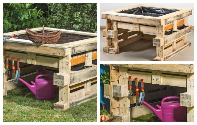 How to make a DIY garden bed from pallets | My desired home