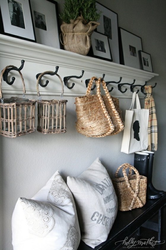 27 Great vintage ideas with DIY wall coat racks | My desired home