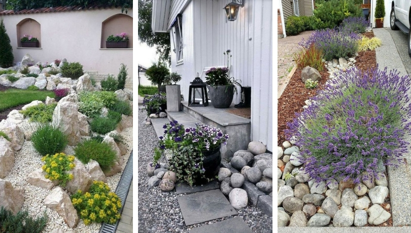 Excellent DIY garden decorations with natural stone | My desired home