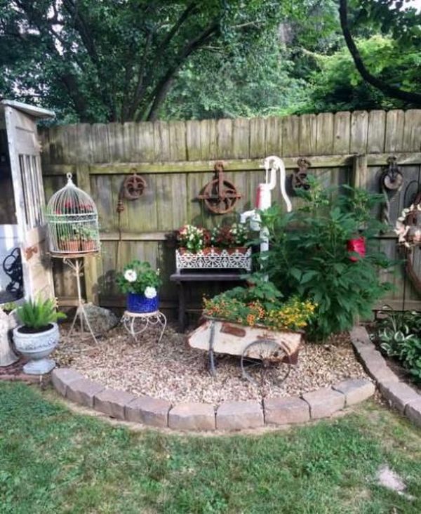 How to give your garden a rural rustic air - easy summer DIY design ...