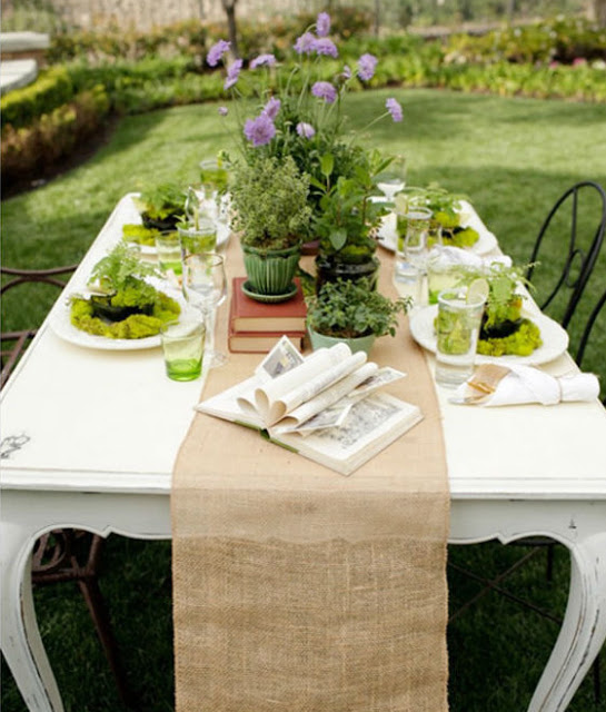 35 DIY table cover ideas with burlap My desired home