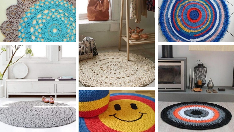 Diy Knitted Round Rugs 52 Gorgeous Models For Your Home My Desired