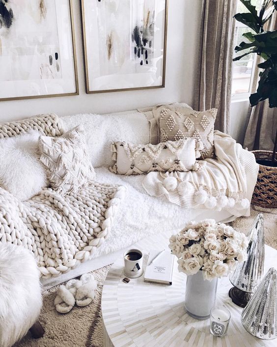 30 Wonderful ways to warm your living room this winter | My desired home