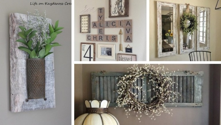 Amazing Rustic Diy Wall Decor Ideas To Add Charm Your Home My Desired - Home Wall Decorating Ideas