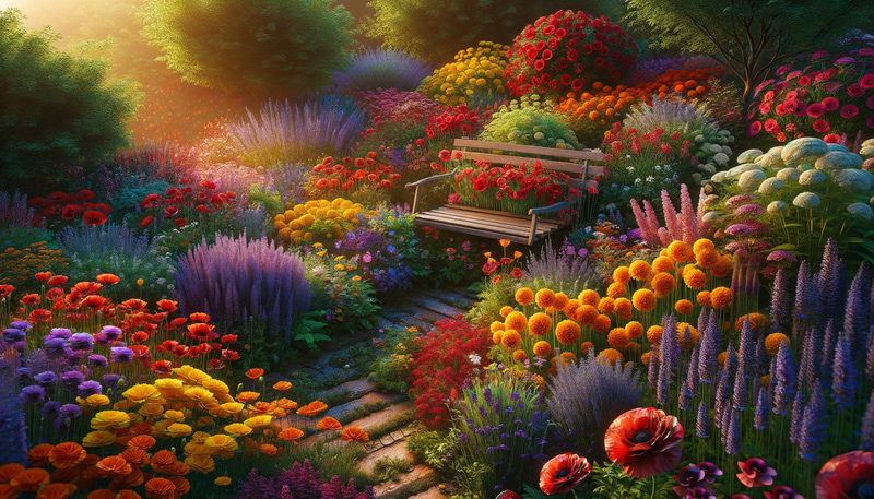 Unlock the Secrets of Stunning Flower Gardens: 50 Colorful Ideas That Will Ignite Your Creativity