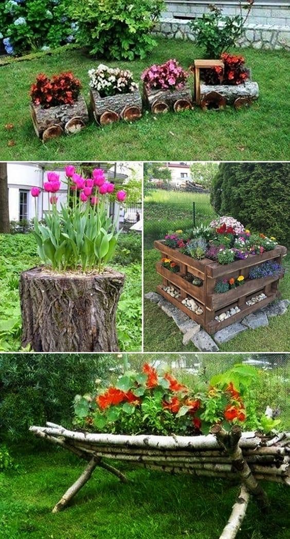 49 Super DIY low budget ideas for decorating your yard and garden