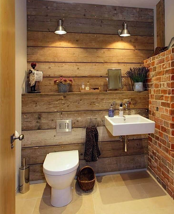 Rustic bathroom: 43 Gorgeous ideas to get inspired | My desired home