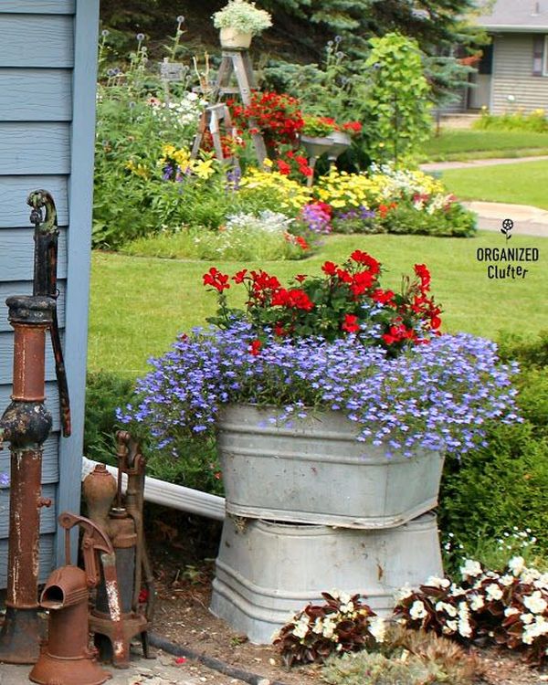 Gardens ideas with a vintage look, very beautiful and welcoming
