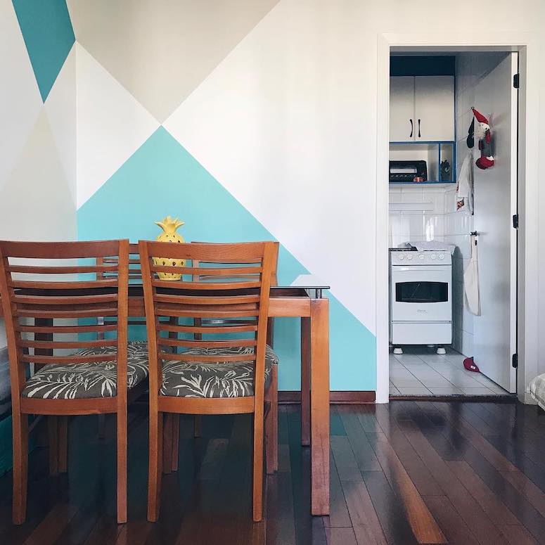 Geometric wall ideas: 32 inspirations to decorate your home | My ...