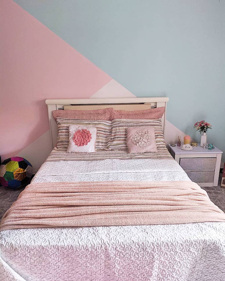 Geometric wall ideas: 32 inspirations to decorate your home | My ...
