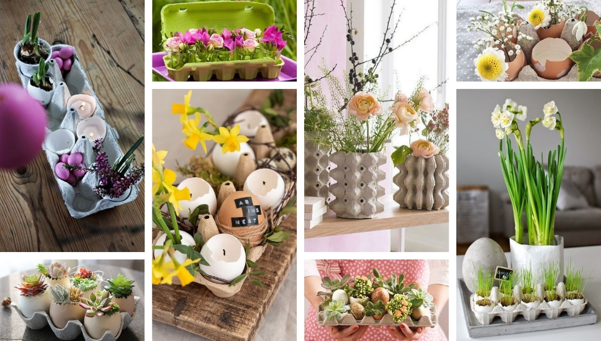 How To Create A Beautiful Diy Spring Decoration From An Ordinary Egg 