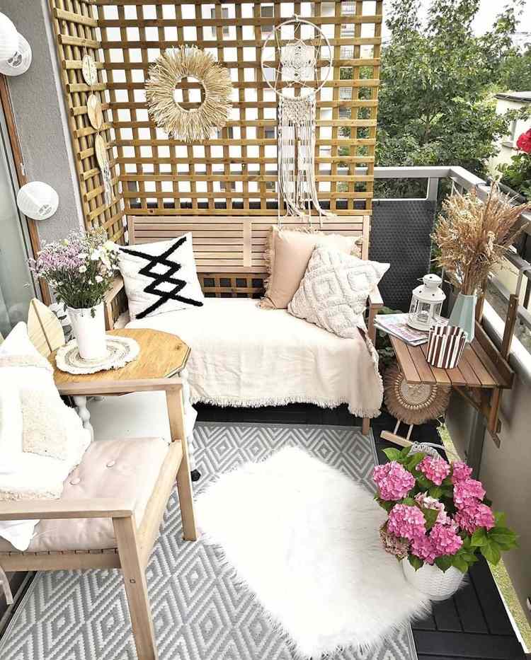 40 Ideas to design a dreamy boho balcony | My desired home