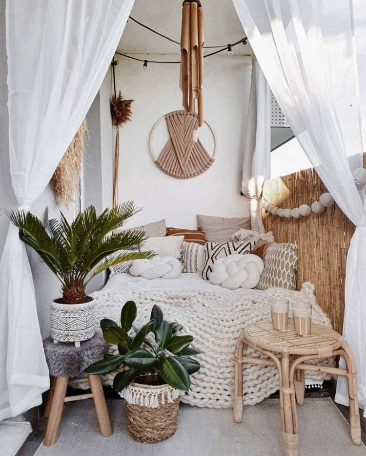 40 Ideas to design a dreamy boho balcony | My desired home