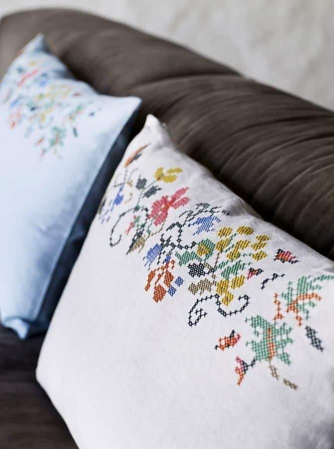 Embroidery in interior decoration - 36 wonderful inspiration ideas | My ...