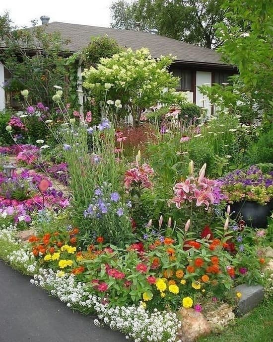 DIY flower bed landscaping: 40 wonderful ideas | My desired home