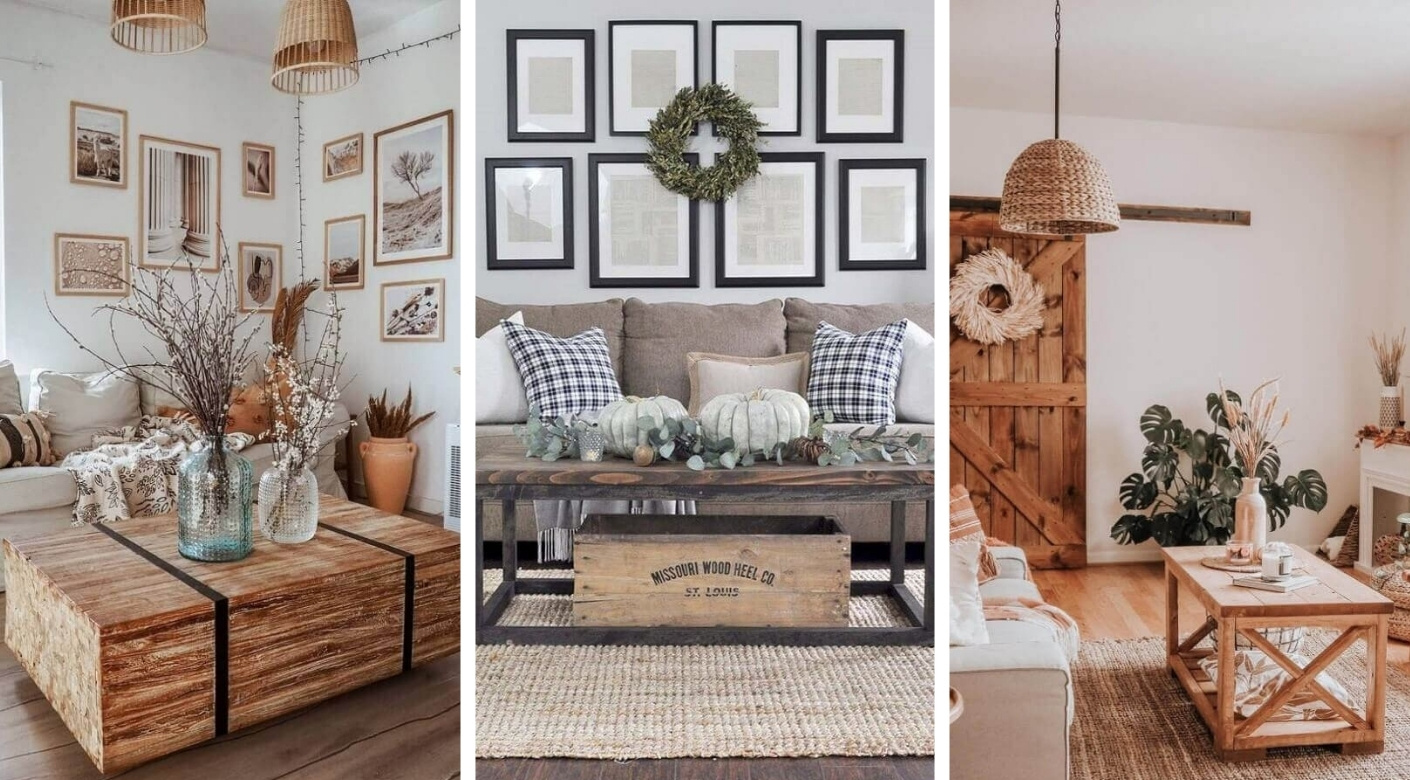 Rustic Living Room: How to Decorate and 43 Ideas to Get Inspired | My ...