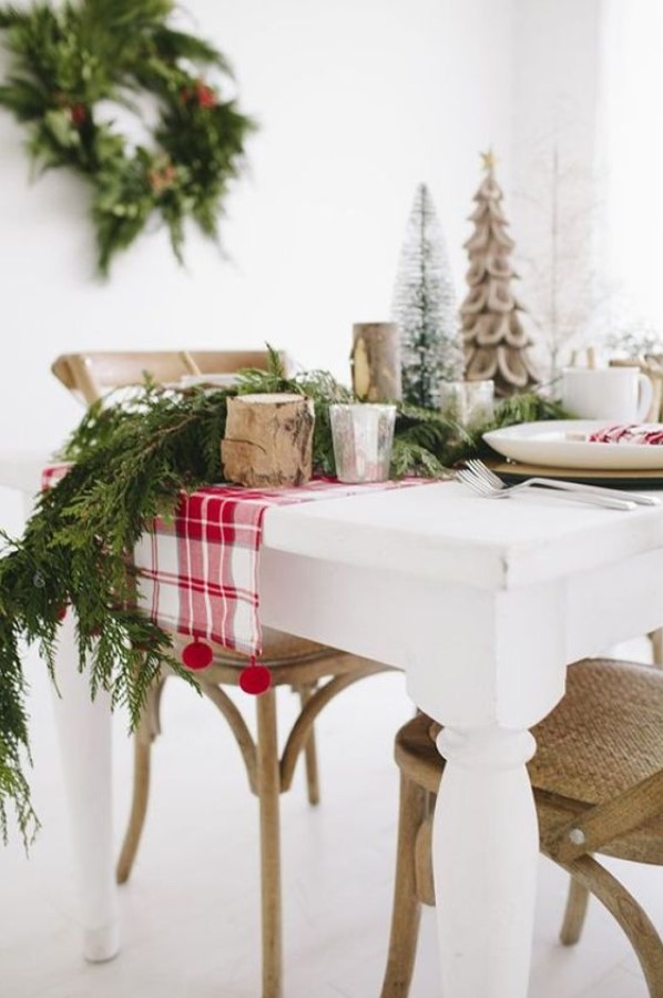 30 Beautiful Christmas decoration ideas with natural materials My