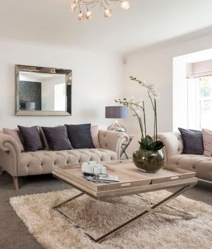 Beige Sofa: 43 beautiful inspirations to decorate your living room | My