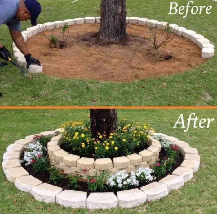 32 Simple but beautiful ideas on how to beautify with a round flower