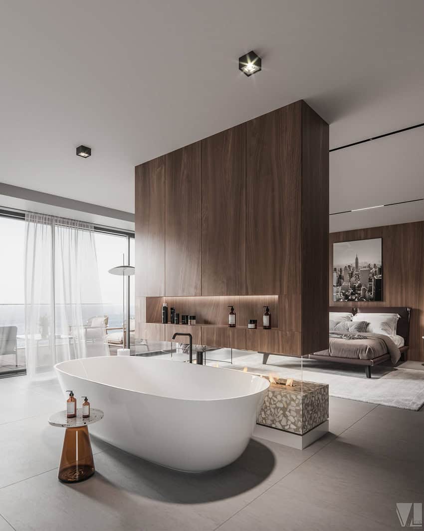 Ensuite Bathroom In The Bedroom - 30 Fantastic Ideas To Help You Design ...