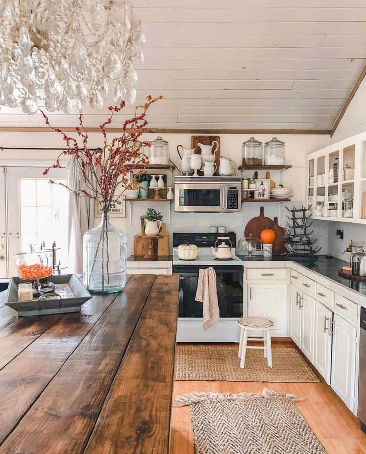 26 Beautiful and simple autumn decoration ideas for your kitchen | My ...