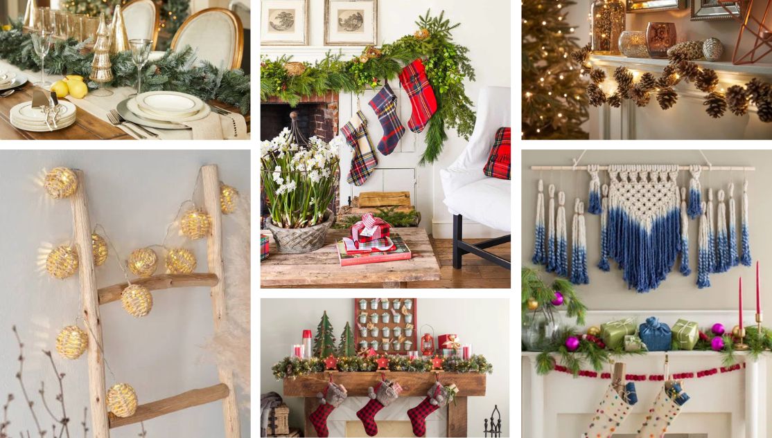 54 Beautiful Christmas Garland Ideas to Make Your Home Sparkle and