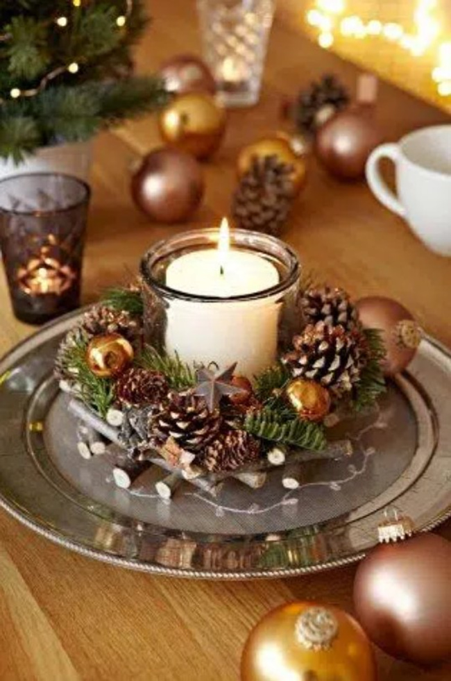 Beautiful Christmas decorations for the Advent table: 25 ideas that ...
