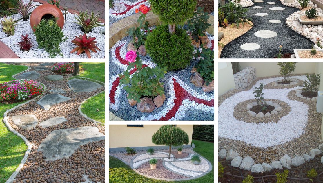 Decorative gravel in landscape design: 62 great ideas for inspiration ...