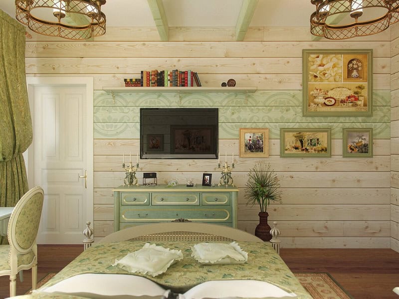 Photo inspiration: Picture Idea: Decorating The Walls In A Country House