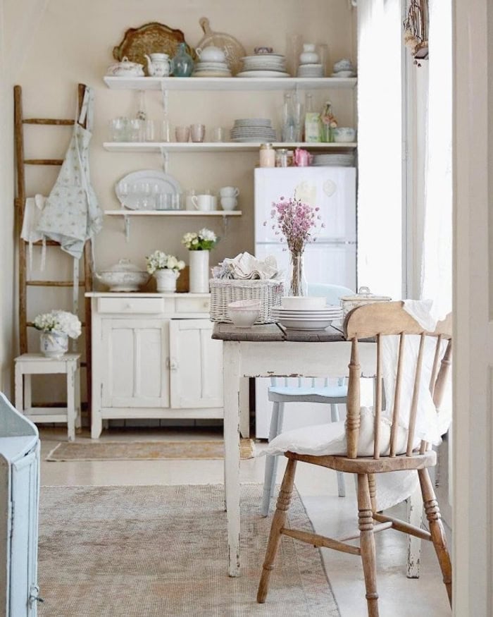 Shabby chic kitchen 52 fairy tale inspiration ideas | My desired home