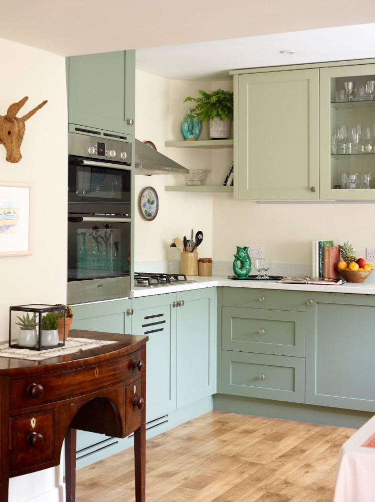 Kitchens in sage green – 33 special ideas for inspiration | My desired home