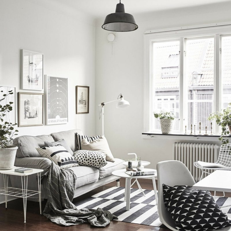 View of Bright Swedish Apartment Layout - Functional Flow - Planner 5D