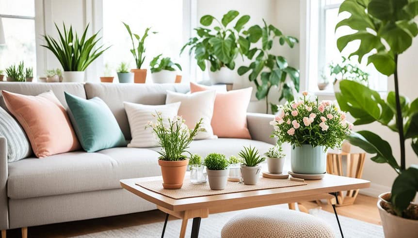55 Fresh Spring Decorating Ideas for Your Home | My desired home