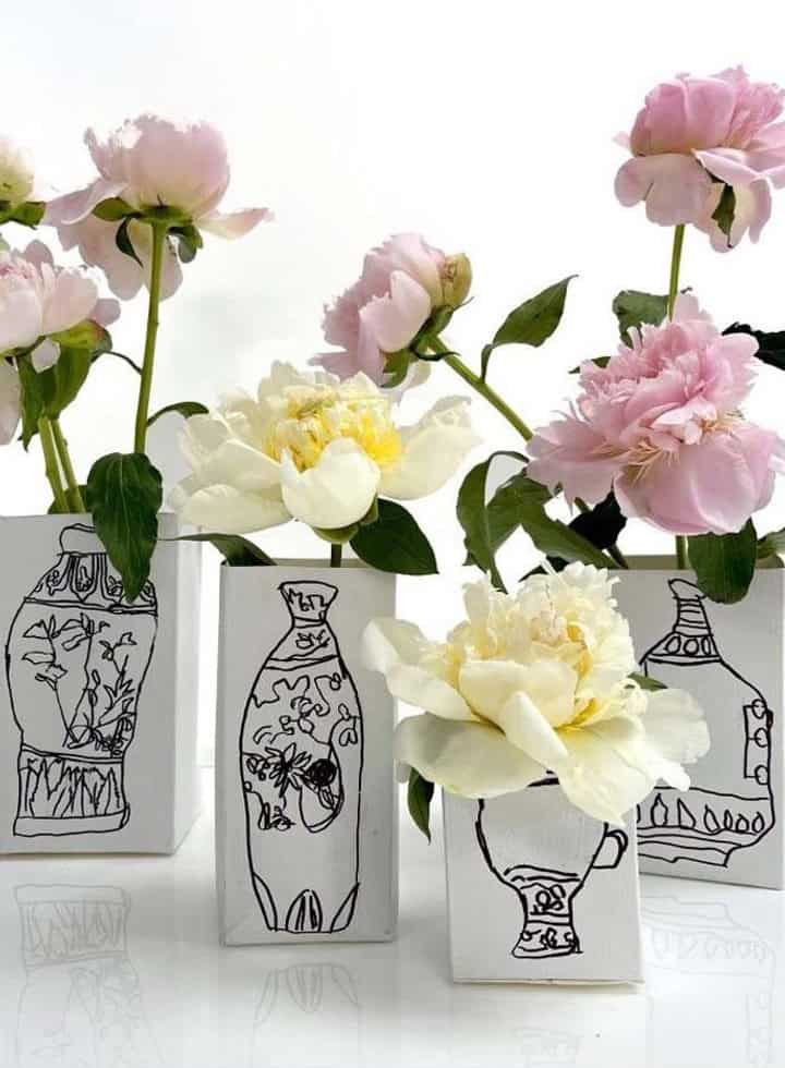 Crafts with Milk Cartons: 34 Ideas and Creative Projects | My desired home