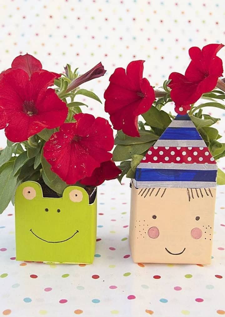 Crafts with Milk Cartons: 34 Ideas and Creative Projects | My desired home