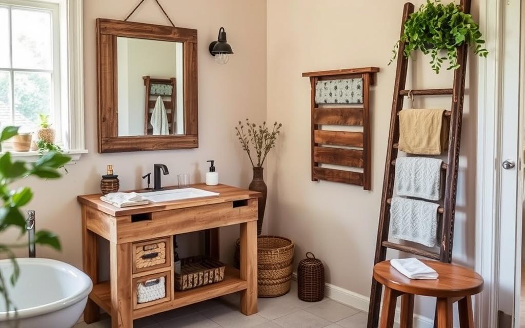 Recycled Bathroom Furniture: Ideas for Authentic Decor