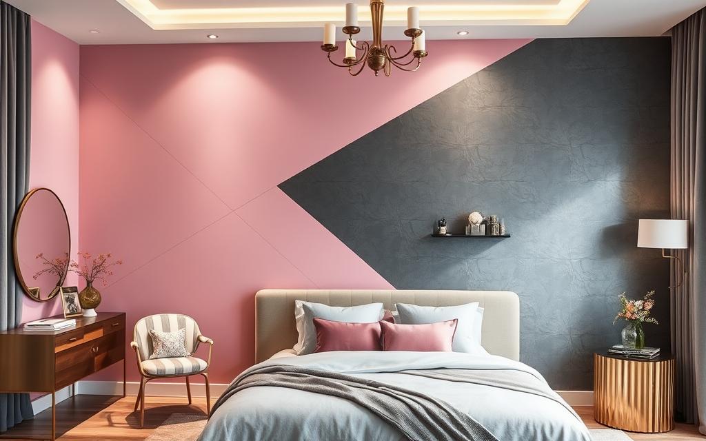 Stylish Pink and Gray Bedroom Concepts for an Elegant Look