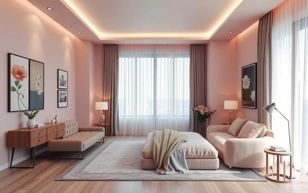 Stylish Pink and Gray Bedroom Concepts for an Elegant Look